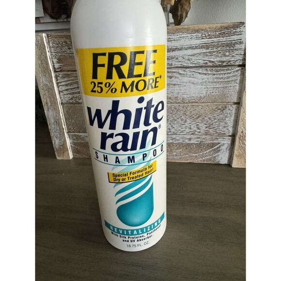 Vintage 90’s White Rain Shampoo Revitalizing Collection 18.75 fl. oz - Picture 4 of 4